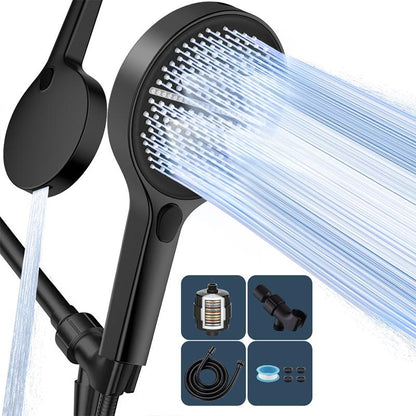 BOZIWA Handheld Shower Head Set,Shower Head Hose&Bracket,Shower Head Set with 1.5M Hose,Bathroom Shower Equipment