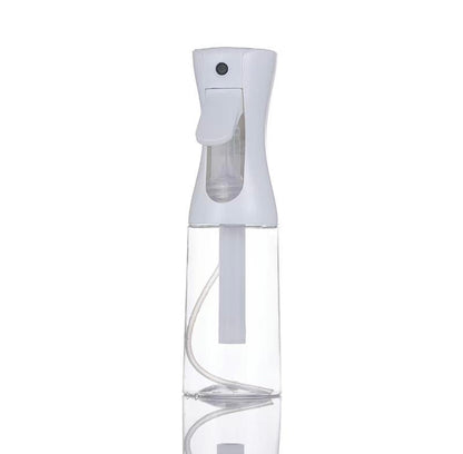 Continuous Spray Bottle with Ultra Fine Mist - Versatile Water Sprayer for Hair, Home Cleaning, Salons, Plants, Aromatherapy, and More - Hair Spray Bottle (Clear - 7.04Oz/200Ml)