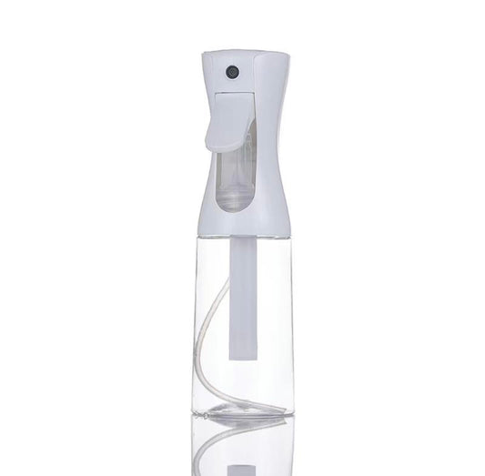 Continuous Spray Bottle with Ultra Fine Mist - Versatile Water Sprayer for Hair, Home Cleaning, Salons, Plants, Aromatherapy, and More - Hair Spray Bottle (Clear - 7.04Oz/200Ml)
