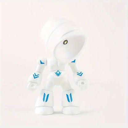 LED Mini Night Light, Lonely Robot Cartoon Cute Robot Design Companion Table Light for Halloween, Christmas, Thanksgiving Gifts