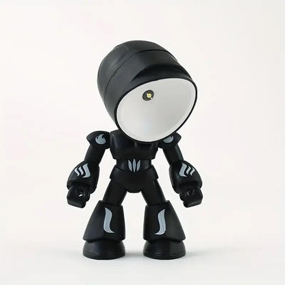 LED Mini Night Light, Lonely Robot Cartoon Cute Robot Design Companion Table Light for Halloween, Christmas, Thanksgiving Gifts