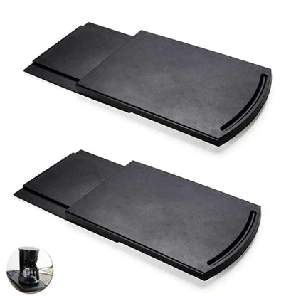 Kitchen Sliding Coffee Tray Mat Black under Cabinet Appliance Coffee Maker Toaster Kitchen Countertop Storage Mat with Wheels