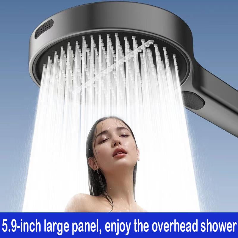 BOZIWA Handheld Shower Head Set,Shower Head Hose&Bracket,Shower Head Set with 1.5M Hose,Bathroom Shower Equipment